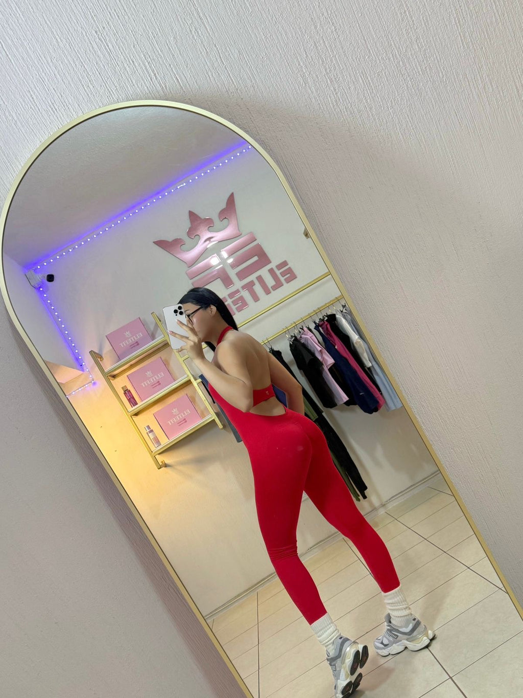 ENTERIZO LARGO PUSH UP CON CUELLO HALTER