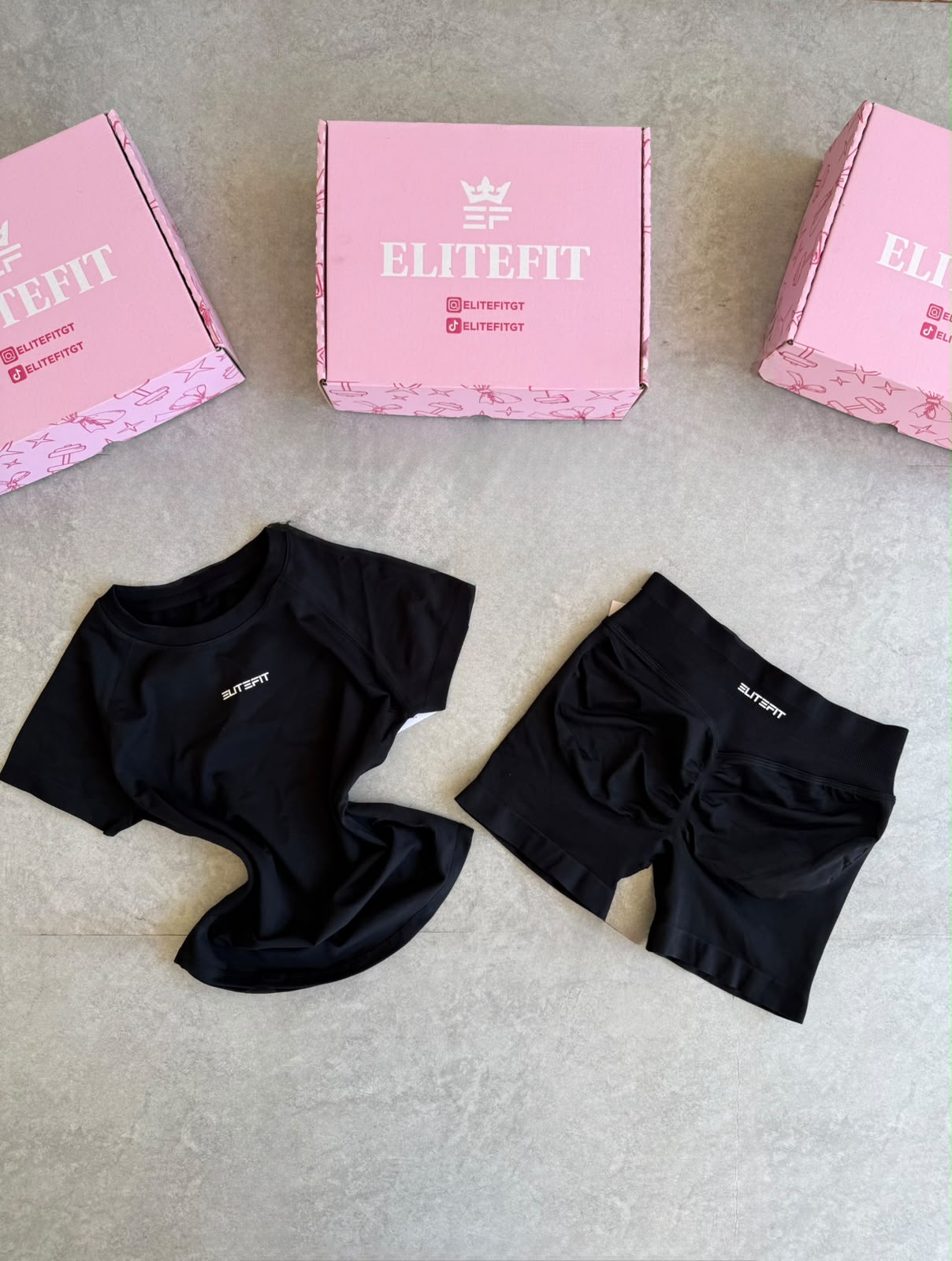 CONJUNTO SHORT MEGAPUSH Y BLUSA MANGA CORTA