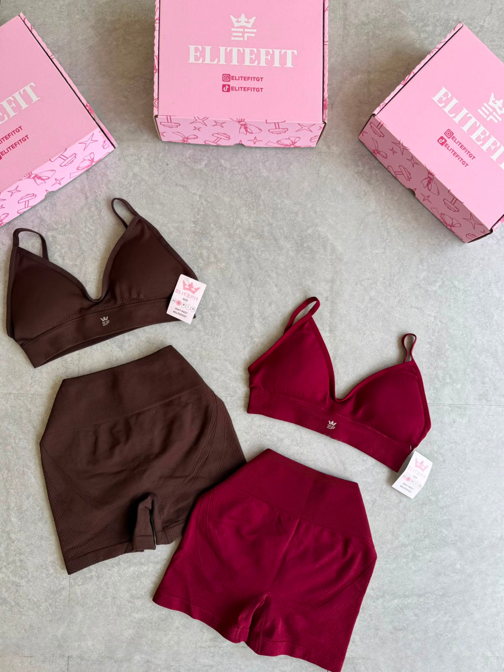CONJUNTO SHORT PUSH Y TOP