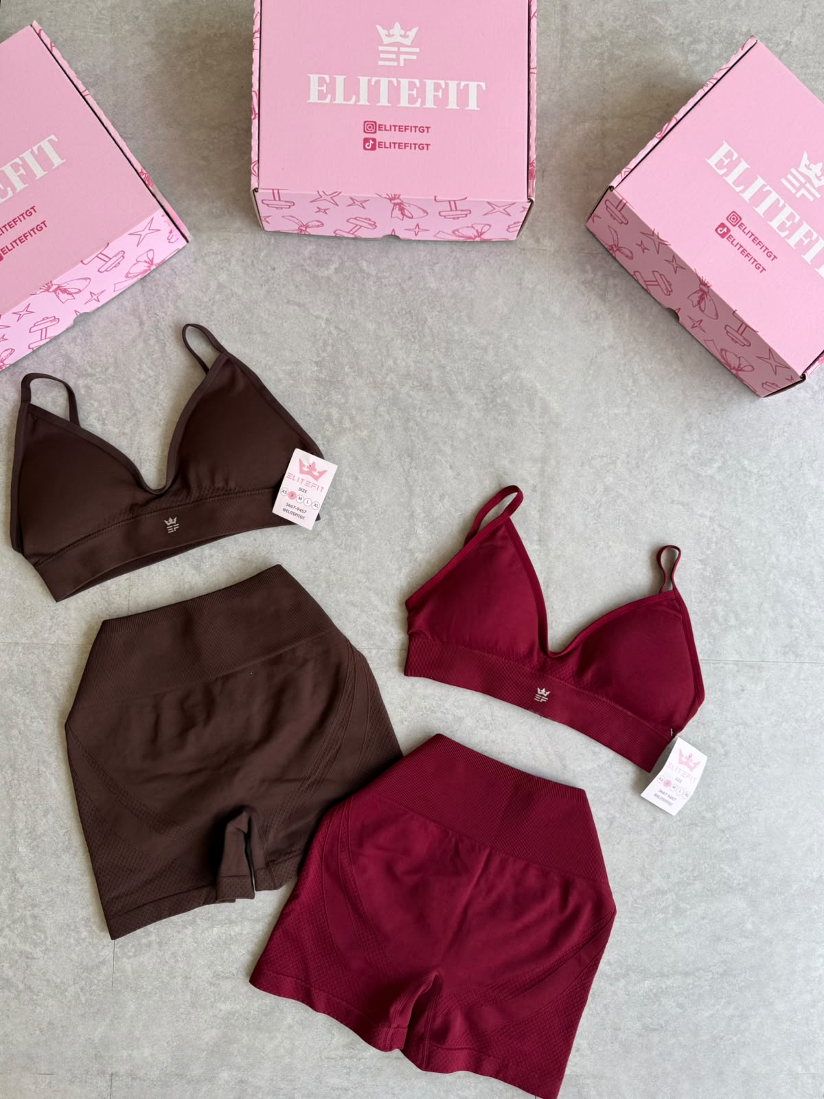 CONJUNTO SHORT PUSH Y TOP
