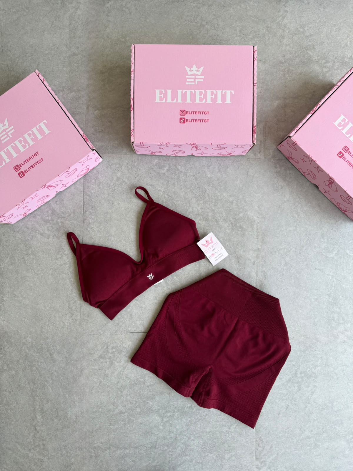 CONJUNTO SHORT PUSH Y TOP