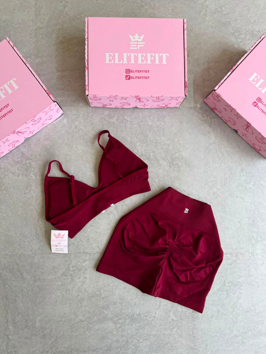 CONJUNTO SHORT PUSH Y TOP