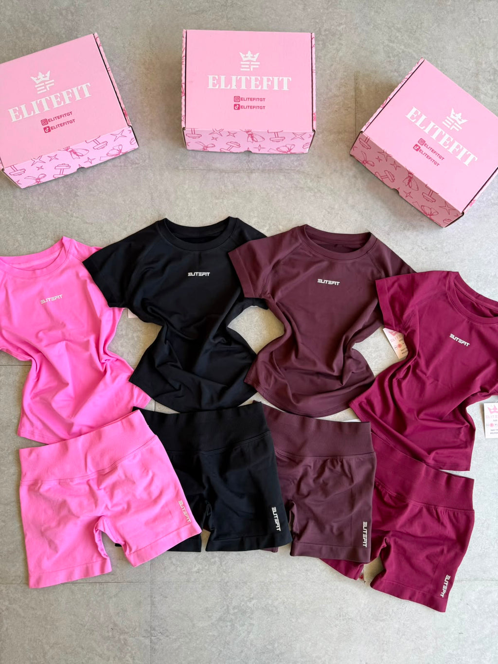 CONJUNTO SHORT MEGAPUSH Y BLUSA MANGA CORTA