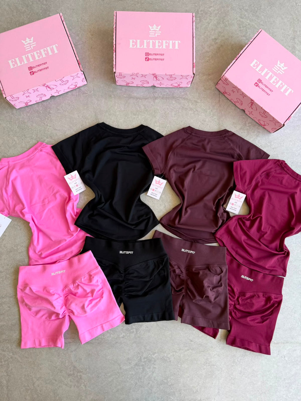 CONJUNTO SHORT MEGAPUSH Y BLUSA MANGA CORTA